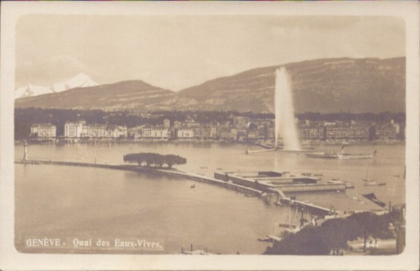 Genève - Quai des Eaux-Vives