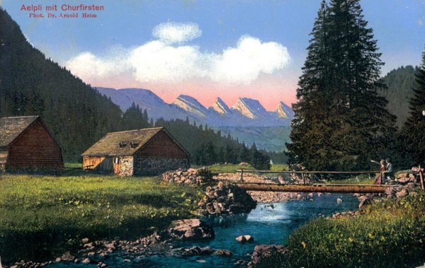 Aelpli mit Churfirsten Vorderseite