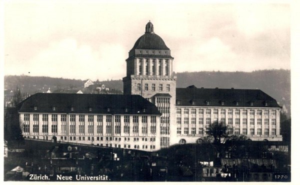 Zürich Neue Universität Vorderseite