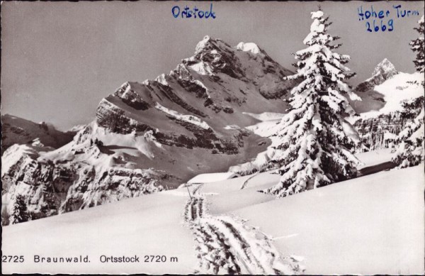 Braunwald - Ortsstock (2720m)