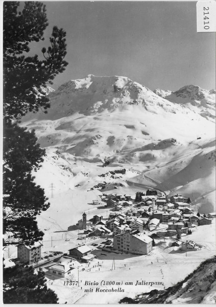 Bei Bivio am Julierpass mit Roccabella