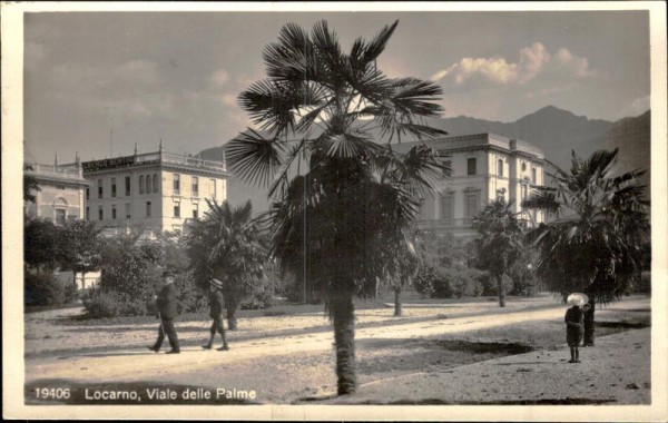 Locarno, Viale delle Palme Vorderseite
