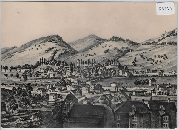 Wattwil anno 1870 von Trautmann Grob