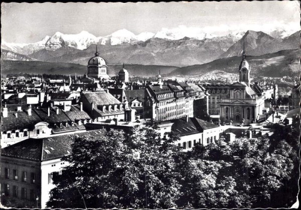 Blick auf die Alpen (Bern) Vorderseite