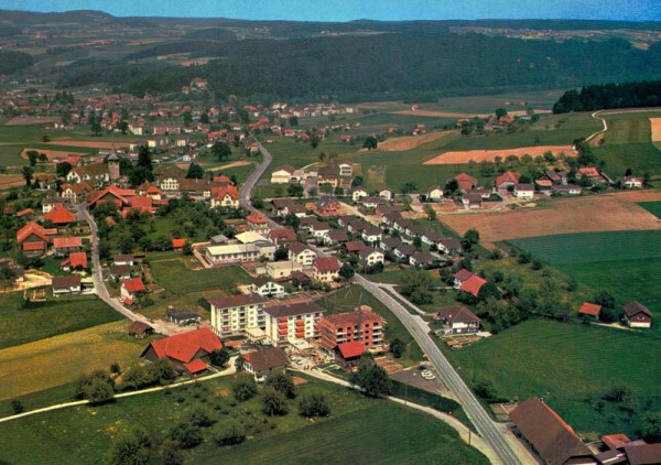 Bösingen, Flugaufnahme Vorderseite