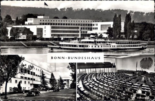 Bonn - Bundeshaus Vorderseite