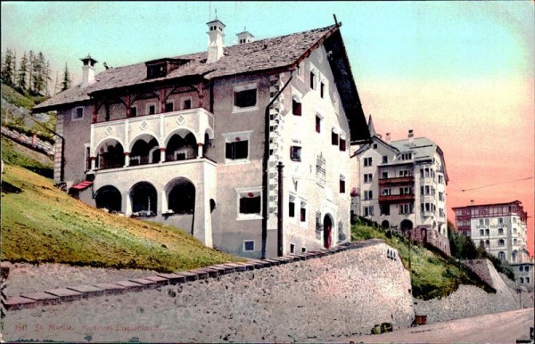 St.Moritz - Museum Vorderseite