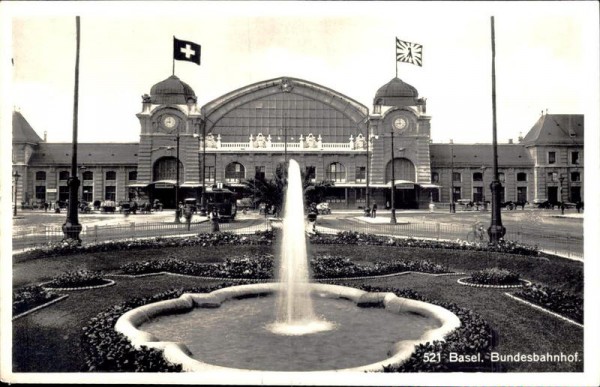Bahnhof Basel Vorderseite