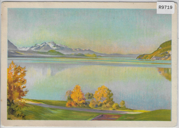 Pro Juventute 1939 - Marcus Jacobi Thunersee im Herbst - Automne (Lac Thoune)