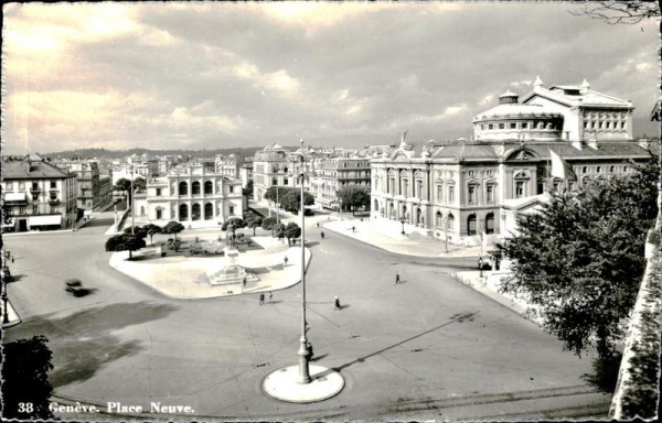 Genève - Place Neuve Vorderseite