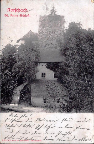 St. Anna-Schloss, Rorschach Vorderseite