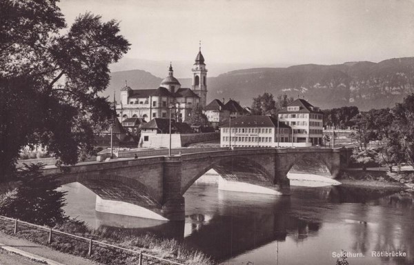 Solothurn, Rötibrücke Vorderseite