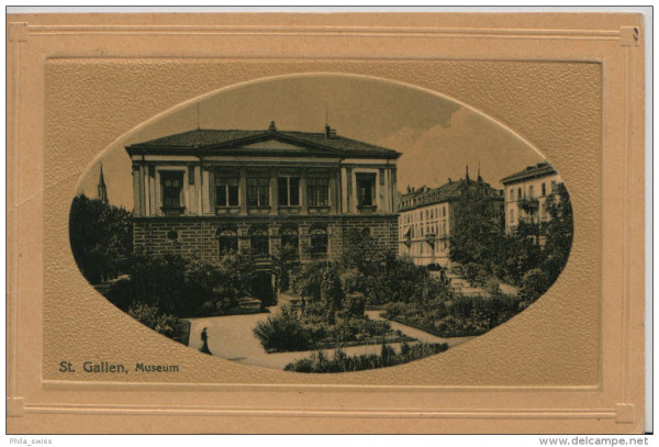 St. Gallen - Museum - Prägedruck
