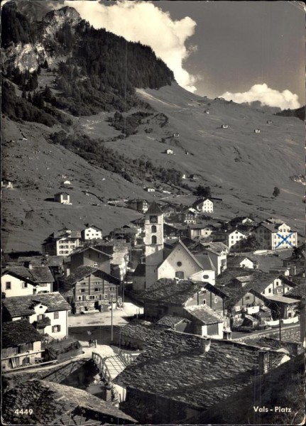 Vals-Platz Vorderseite