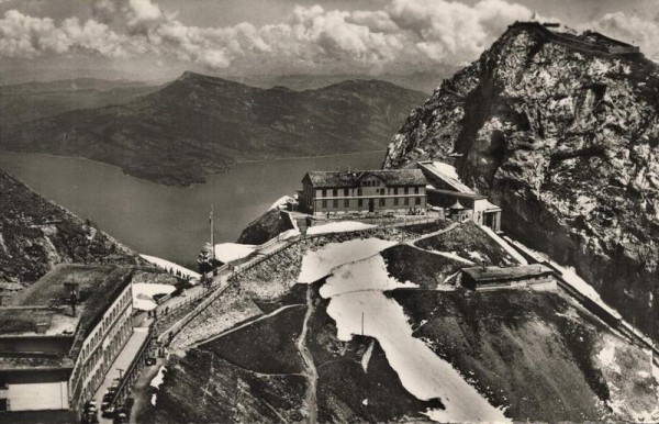 Pilatus-Kulm. Vierwaldstättersee Vorderseite