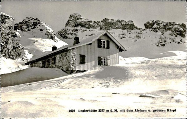 Leglerhütte Vorderseite