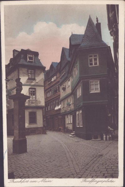 Frankfurt am Main, Fünffingerplatz Vorderseite