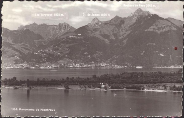 Panorama de Montreux Vorderseite