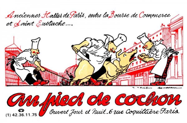 au pied de cochon Vorderseite