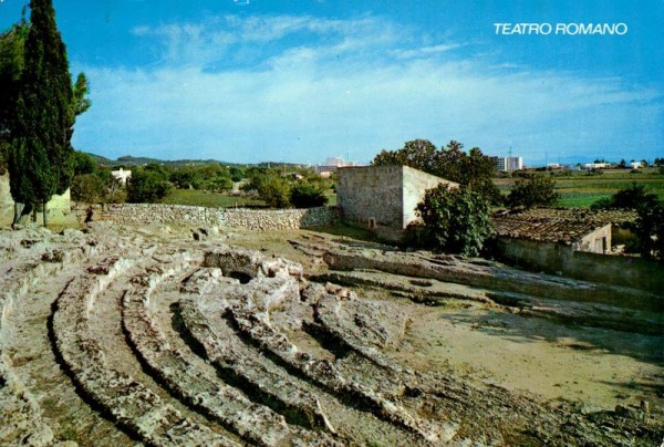 Mallorca, Alcudia, Teatro Romano Vorderseite