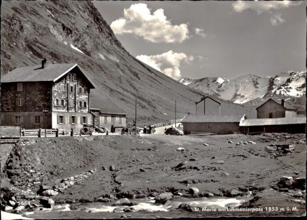 St. Maria am Lukmanierpass (1853 m ü.M) Vorderseite