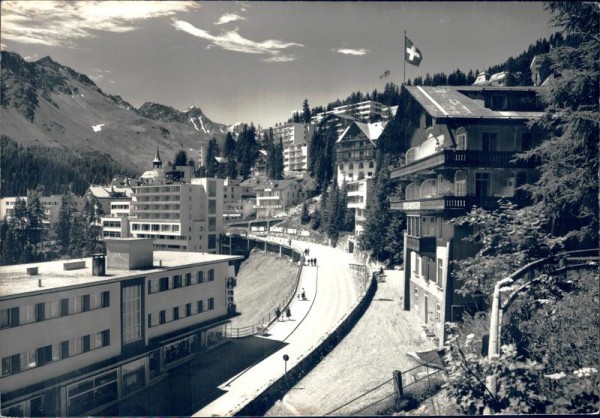 Arosa/Dorfstrasse Vorderseite