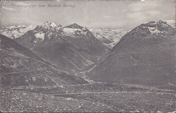 Beninagruppe vom Muottas Muragl Vorderseite