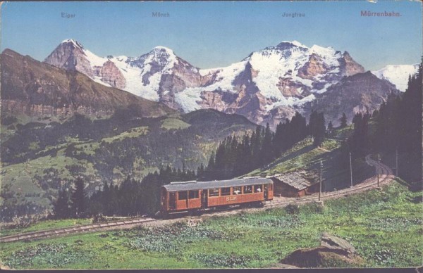 Mürrenbahn Vorderseite