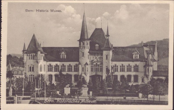 Esperanto-Kongress 1913, Bern, Historisches Museum