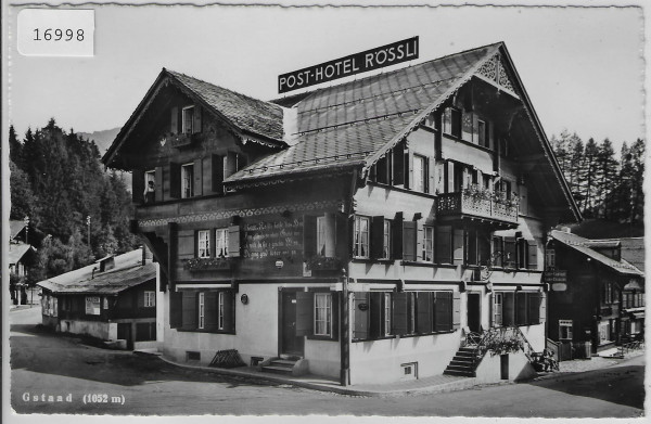 Gstaad - Post-Hotel Rössli