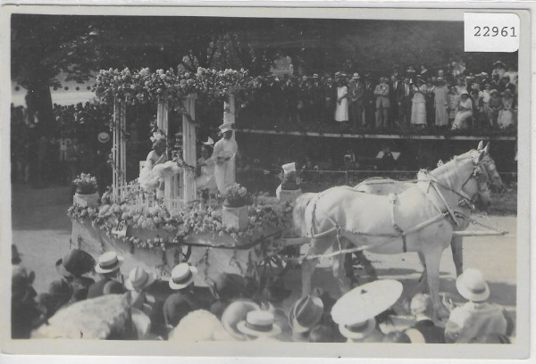 Montreux - Fete des Narcisses 1924