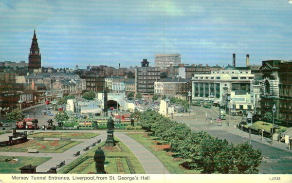 Liverpool, Mersey Tunnel Entrance Vorderseite