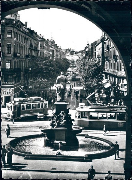 Zürich, Bahnhofstrasse Vorderseite