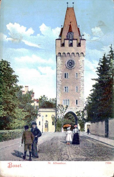 basel, St.Albanthor Vorderseite