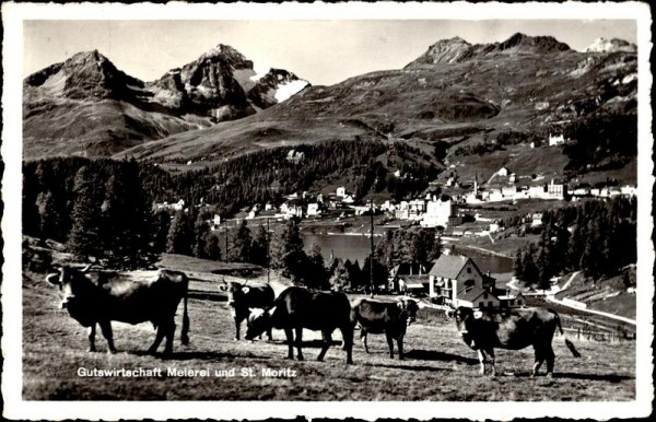 Gutswirtschaft Meierei und St.Moritz Vorderseite