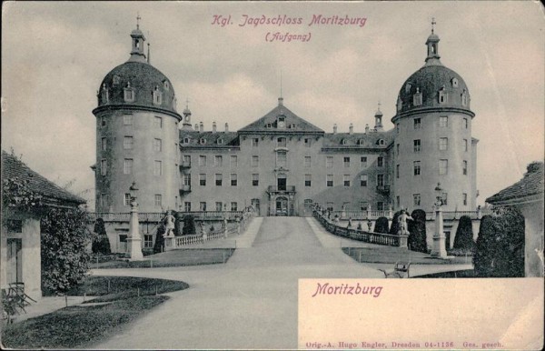 Schloss Moritzburg (Sachsen) Vorderseite
