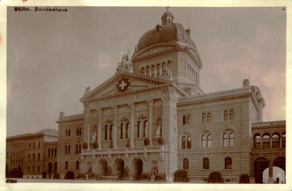 Bern, Bundeshaus Vorderseite