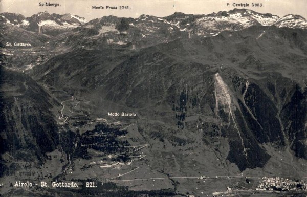 Airolo - St. Gottardo Vorderseite