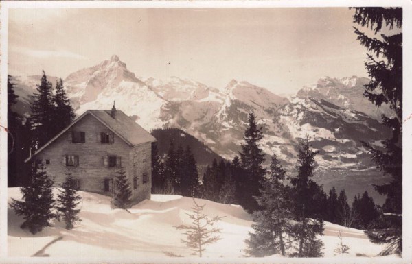 Naturfreundehaus Tscherwald 1352m Amden