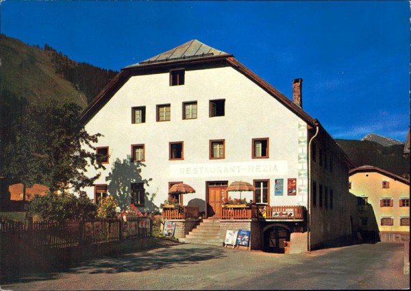 Martina, Restaurant Rezia Vorderseite