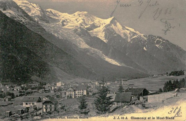 Chamonix-Mont-Blanc Vorderseite