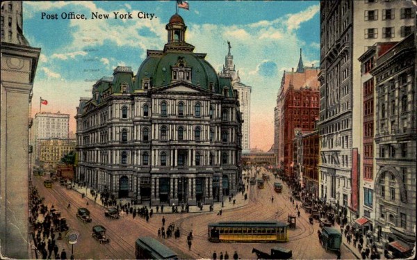New York, Post Office Vorderseite