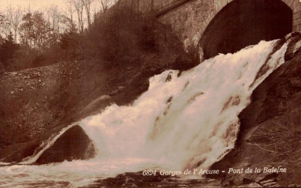 Gorges de l`Areuse - Pont de la Bleine Vorderseite