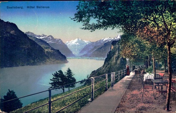 Seelisberg, Hotel Bellevue Vorderseite