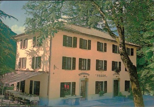 Ristorante Froda, Gerra Vorderseite