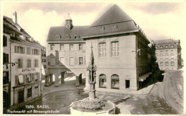 Basel, Fischmarkt Vorderseite