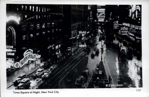 Times Square at Night, New York City