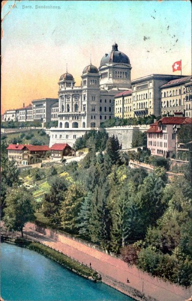 Bern - Bundeshaus Vorderseite