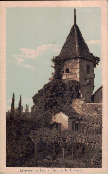 Estavayer le Lac - Tour de la Trahison Vorderseite