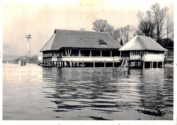 Schweizerische Landesausstellung Zürich 1939, Fischerhütte und Fischerstube Vorderseite